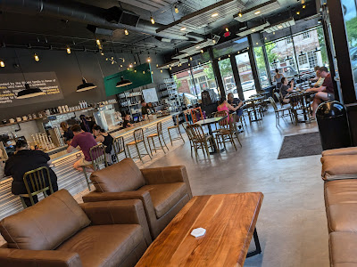 Inside image of Bitty and Beaus coffee shop in Columbia SC